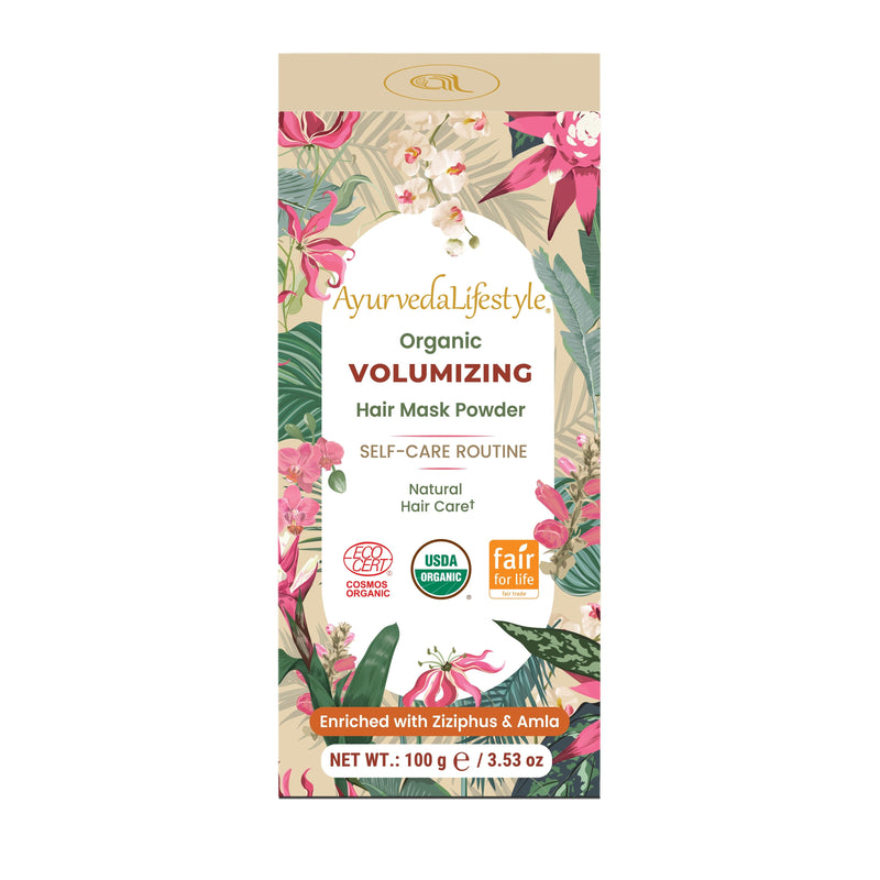 Organic VOLUMIZING Hair Mask Powder