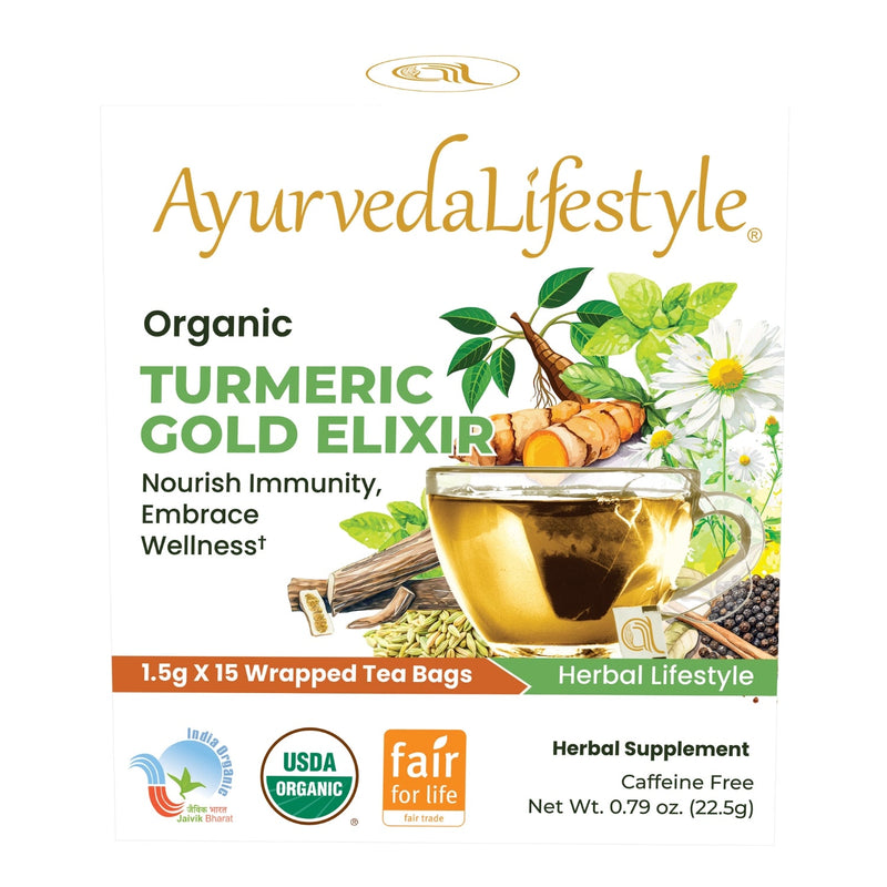 Organic TURMERIC GOLD ELIXIR Tea
