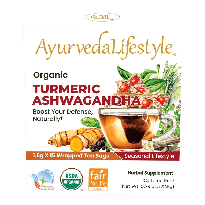 Organic TURMERIC ASHWAGANDHA Tea