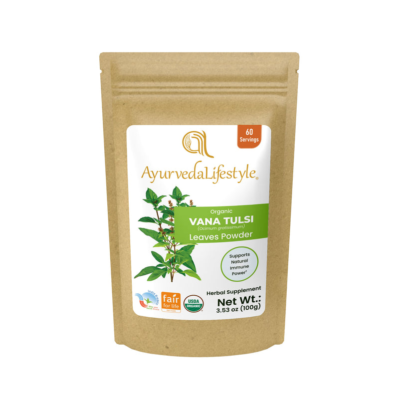 Organic VANA TULSI Leaf Powder