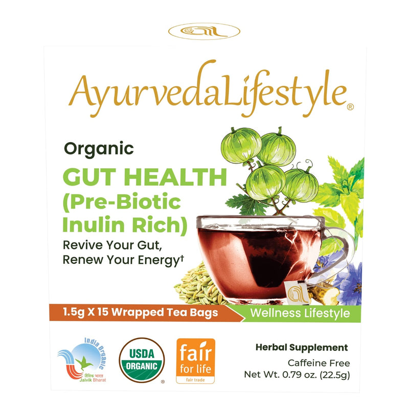 Organic GUT HEALTH (Pre-Biotic Inulin Rich) Tea