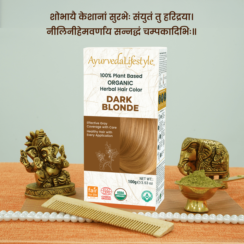 Organic DARK BLONDE Hair Color