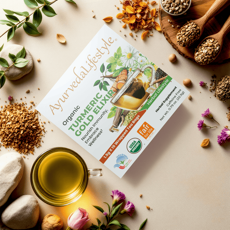 Organic TURMERIC GOLD ELIXIR Tea