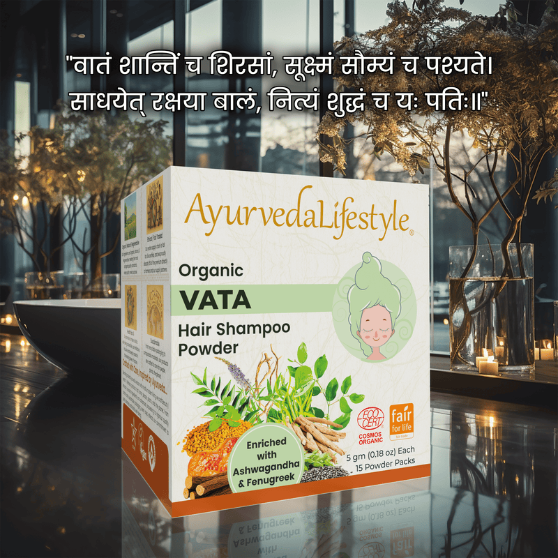 Organic VATA Hair Shampoo Powder