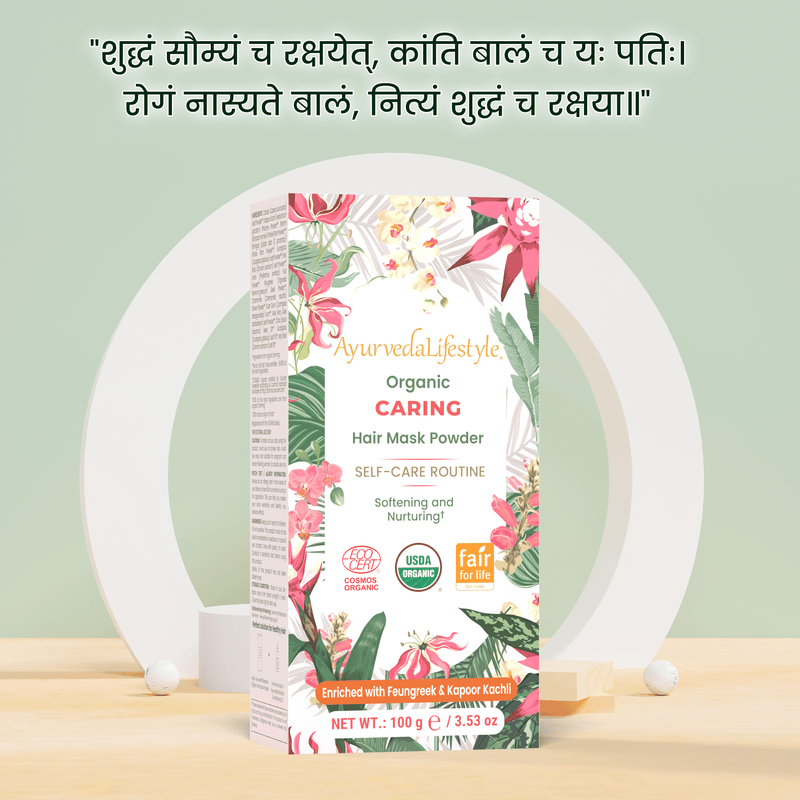 Organic CARING Hair Mask Powder