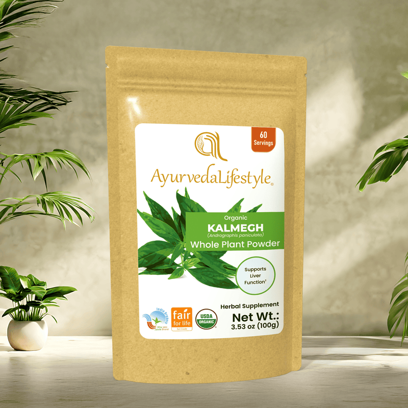 Organic KALMEGH Whole Plant Powder