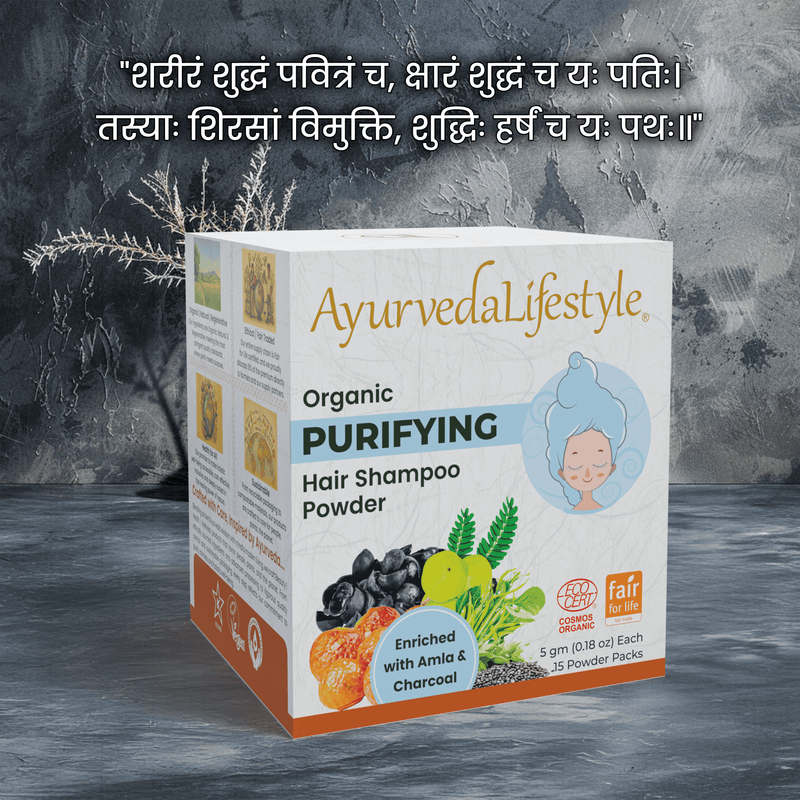 Organic PURIFYING Hair Shampoo Powder