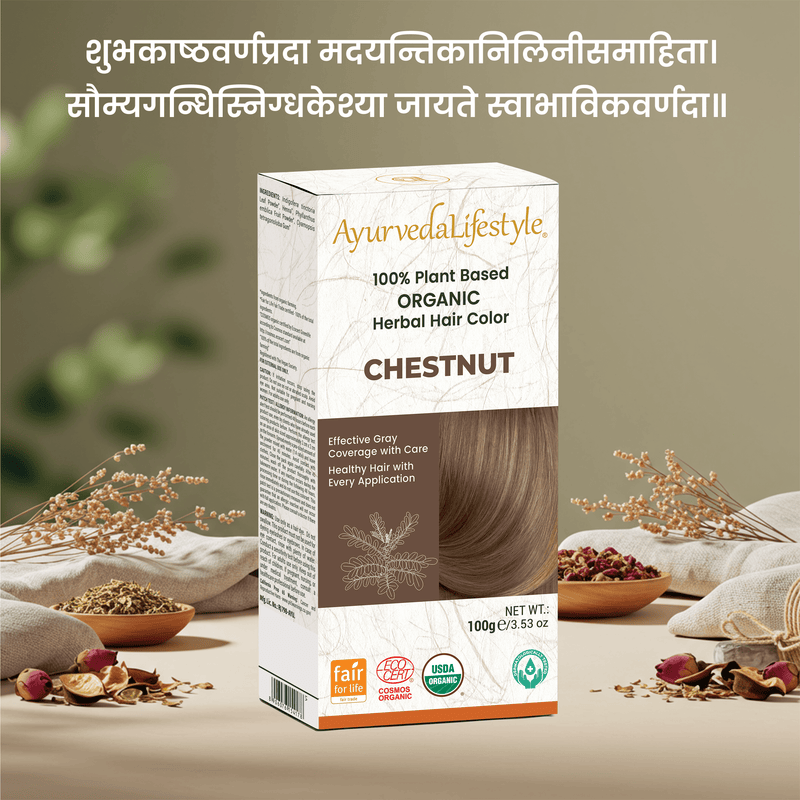 Organic CHESTNUT Hair Color