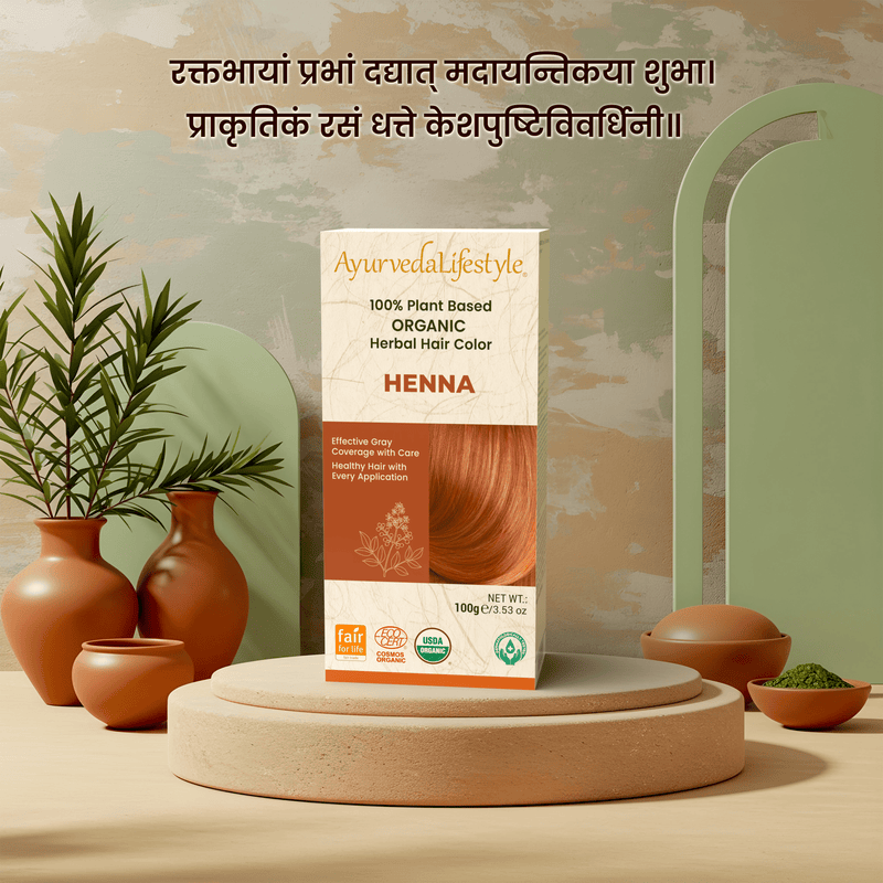 Organic HENNA Hair Color