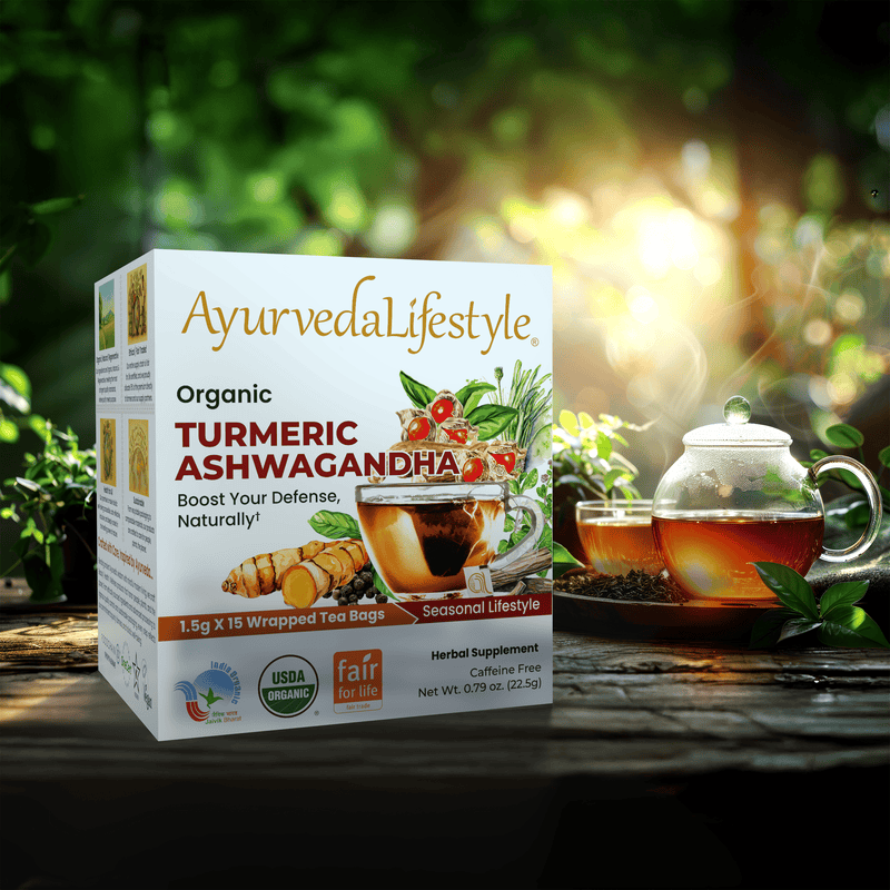 Organic TURMERIC ASHWAGANDHA Tea
