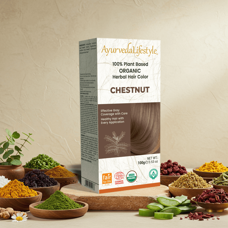 Organic CHESTNUT Hair Color