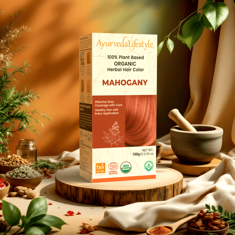 Organic MAHOGANY Hair Color