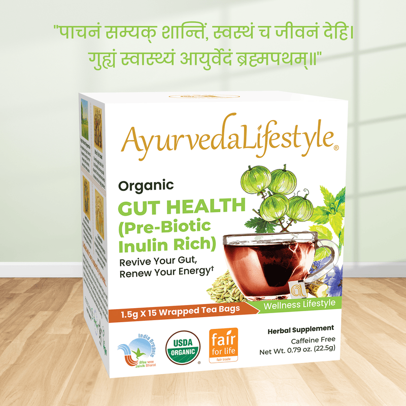 Organic GUT HEALTH (Pre-Biotic Inulin Rich) Tea