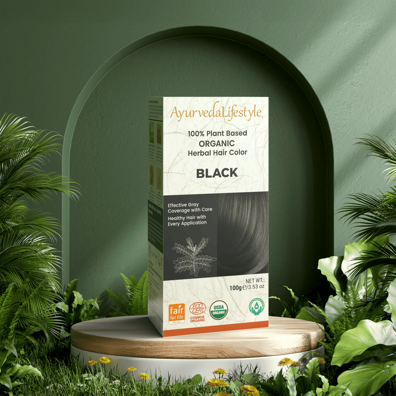 Organic BLACK Hair Color