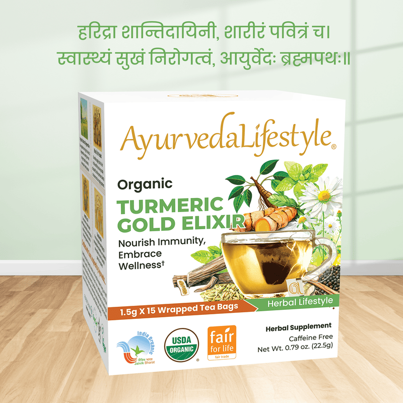 Organic TURMERIC GOLD ELIXIR Tea