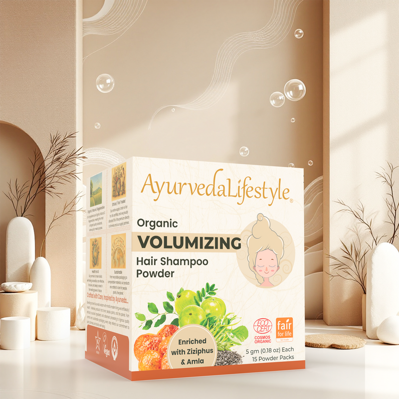 Organic VOLUMIZING Hair Shampoo Powder