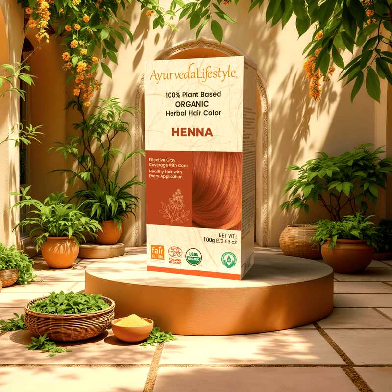 Organic HENNA Hair Color