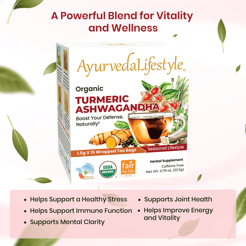 Organic TURMERIC ASHWAGANDHA Tea
