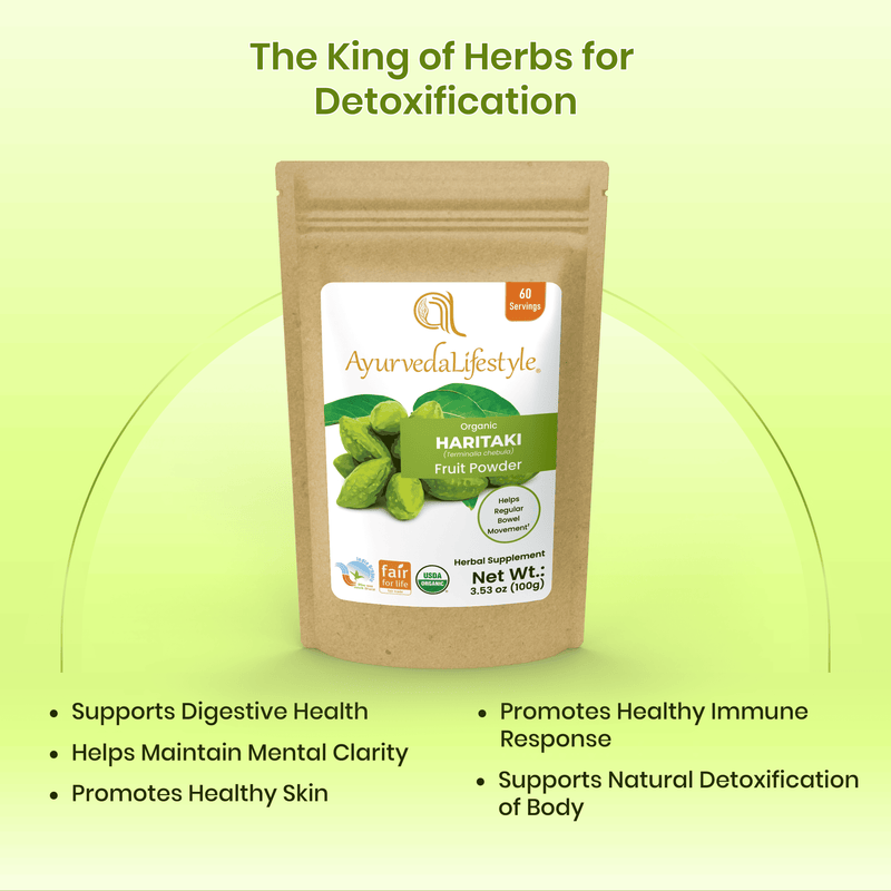 Organic HARITAKI Fruit Powder