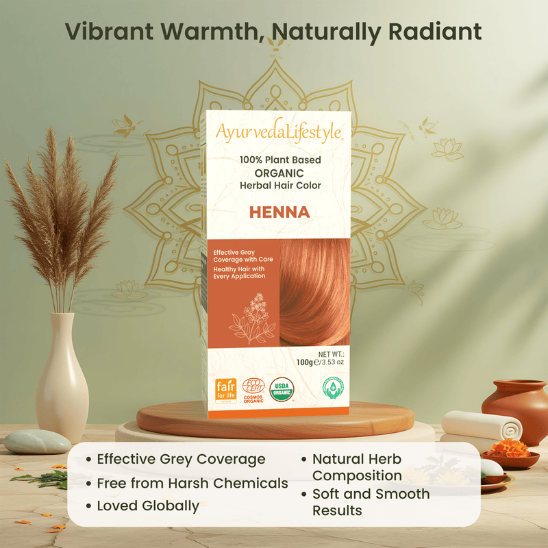 Organic HENNA Hair Color