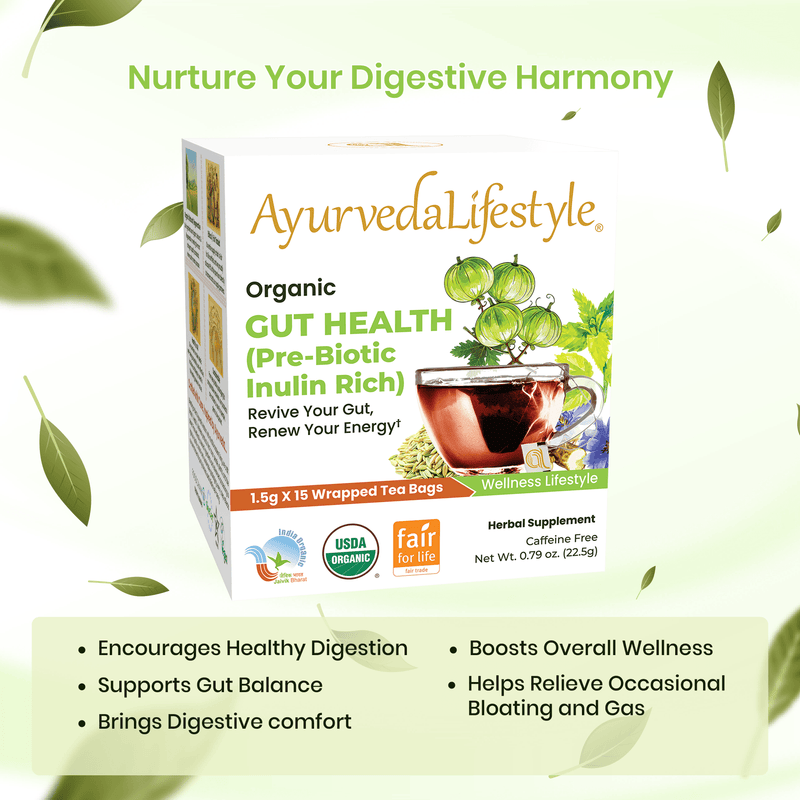 Organic GUT HEALTH (Pre-Biotic Inulin Rich) Tea
