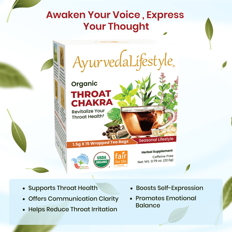 Organic THROAT CHAKRA Tea