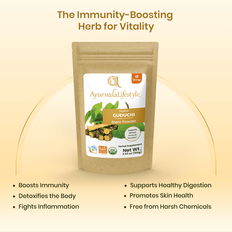 Organic GUDUCHI Stem Powder