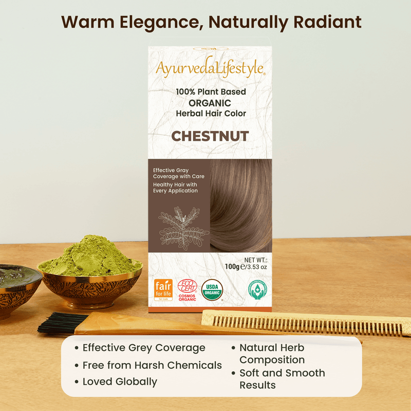 Organic CHESTNUT Hair Color