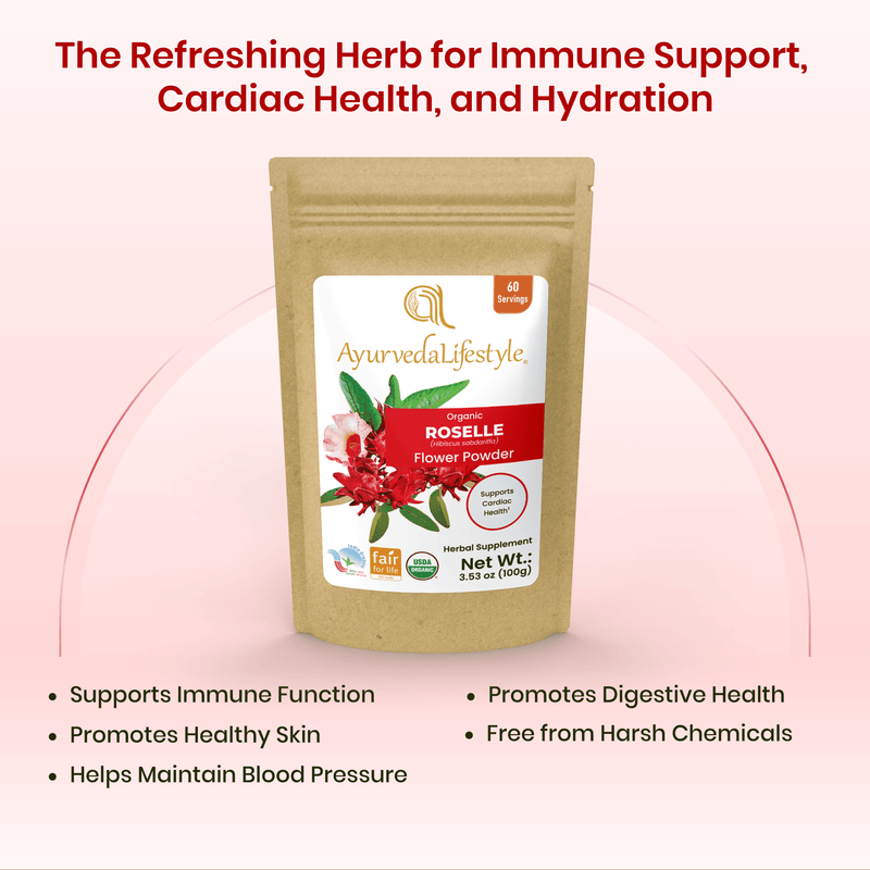Organic ROSELLE Flower Powder