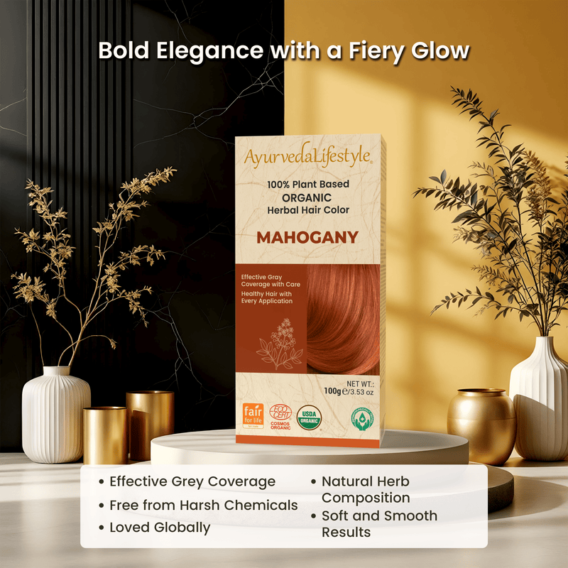 Organic MAHOGANY Hair Color