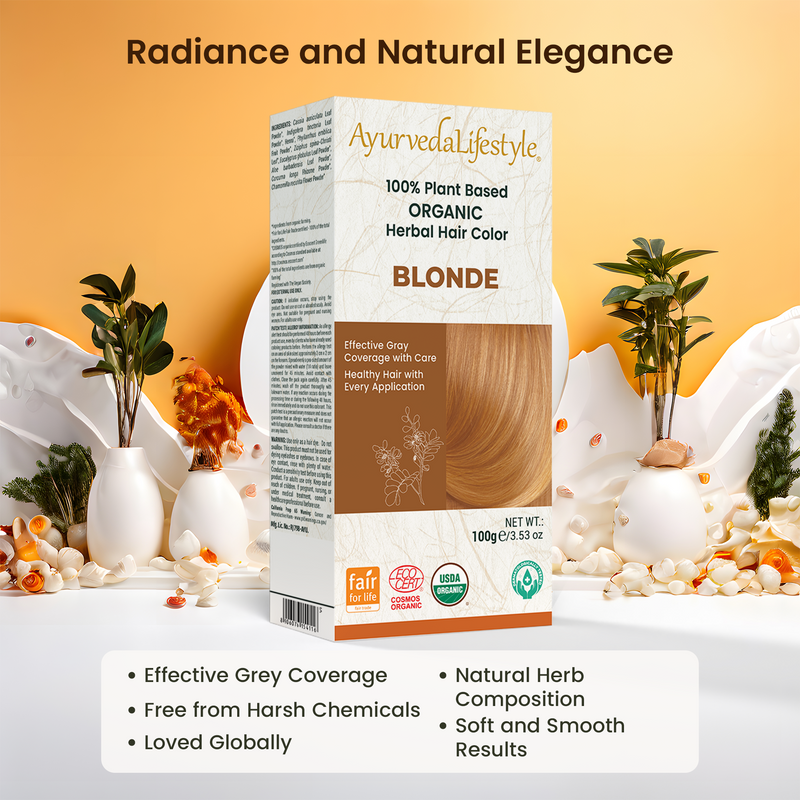 Organic BLONDE Hair Color