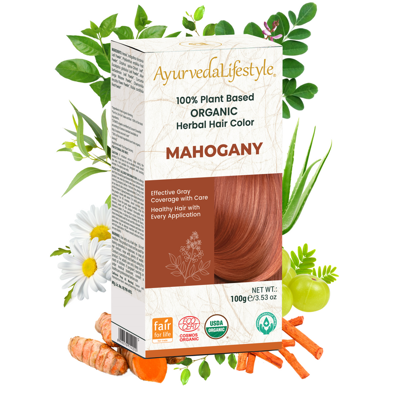 Organic MAHOGANY Hair Color