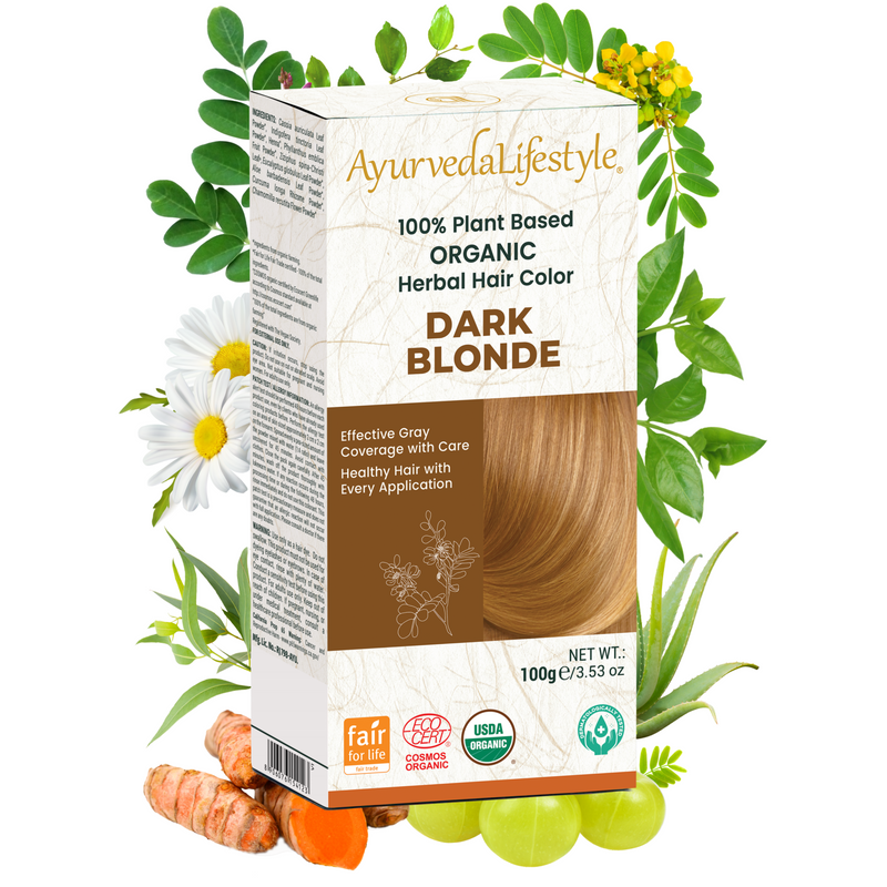 Organic DARK BLONDE Hair Color