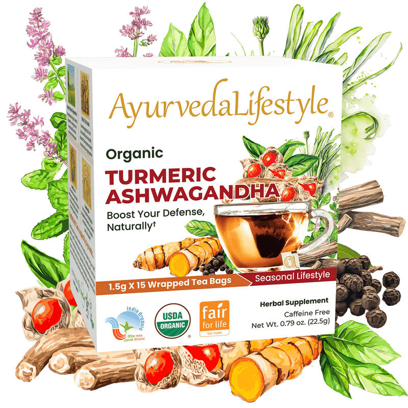 Organic TURMERIC ASHWAGANDHA Tea