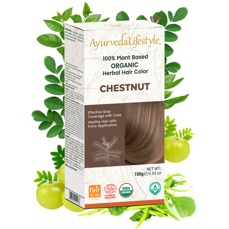 Organic CHESTNUT Hair Color