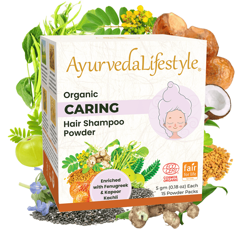 Organic CARING Hair Shampoo Powder