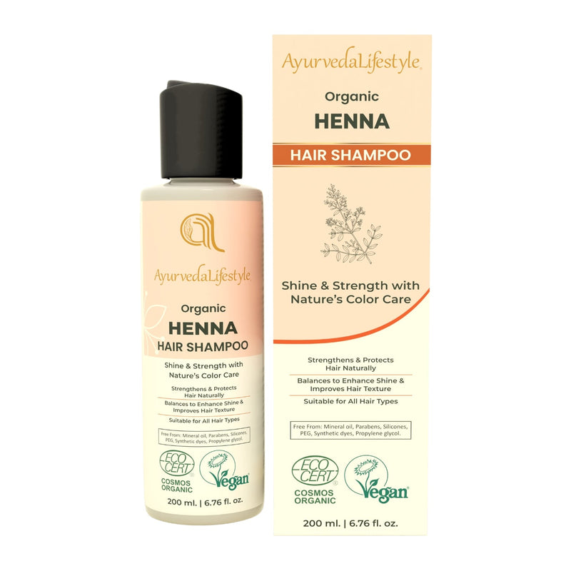 Organic HENNA Liquid Hair Shampoo