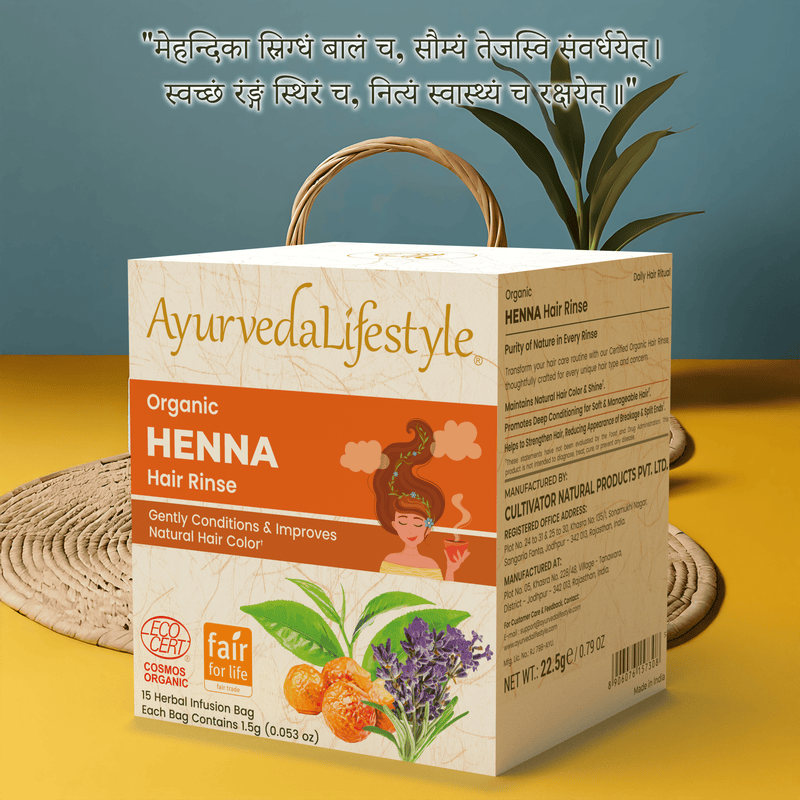 Organic HENNA Hair Rinse