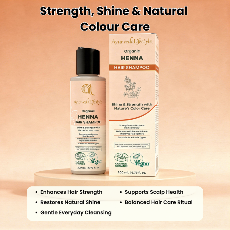 Organic HENNA Liquid Hair Shampoo