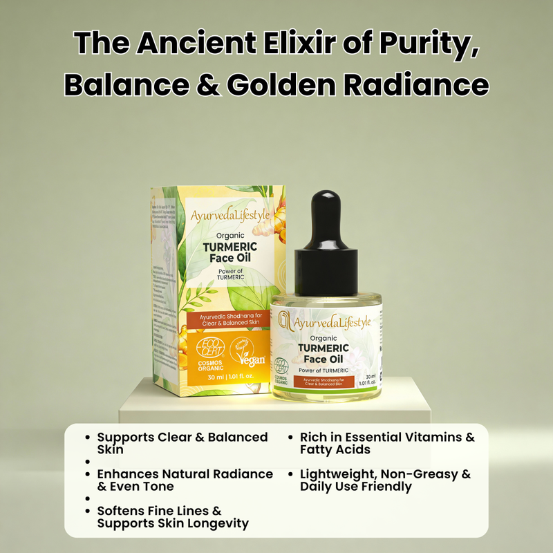 Organic TURMERIC Face Oil