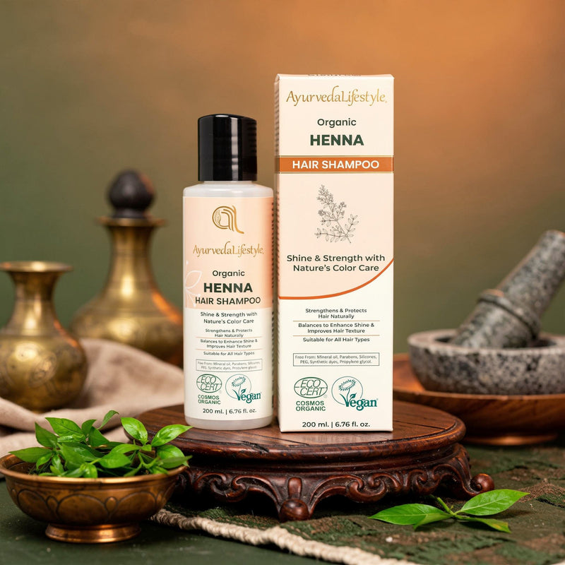 Organic HENNA Liquid Hair Shampoo