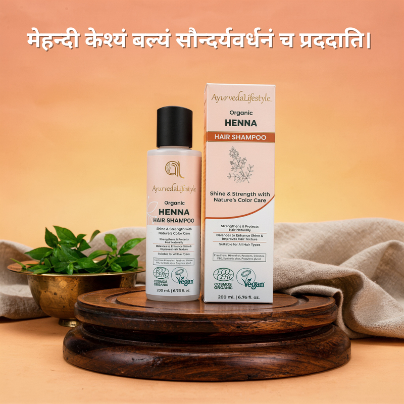 Organic HENNA Liquid Hair Shampoo